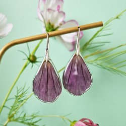 boucles d'oreilles cosmos