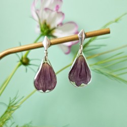 boucles d'oreilles cosmos