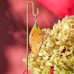 pendentif myrtiller d'automne