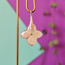 pendentif mini hortensia