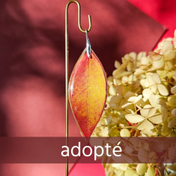 pendentif myrtiller d'automne