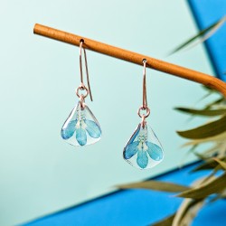 boucles d'oreilles lobélia