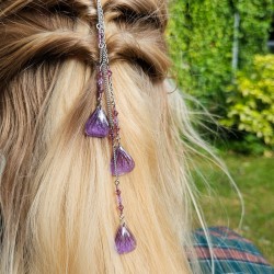 double chaînes de cheveux...