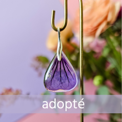 géranium pendentif