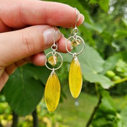 tournesols boucles d'oreilles