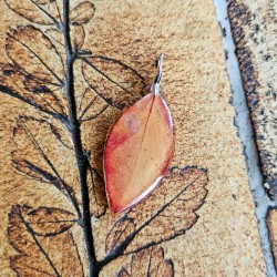 pendentif myrtiller d'automne