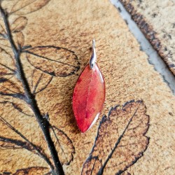 pendentif myrtiller d'automne