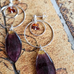 tournesols boucles d'oreilles