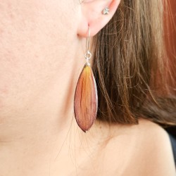 tournesols boucles d'oreilles