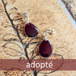 cosmos boucles d'oreilles